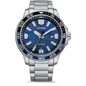 Citizen Eco-Drive Mens Silver Stainless steel Watch