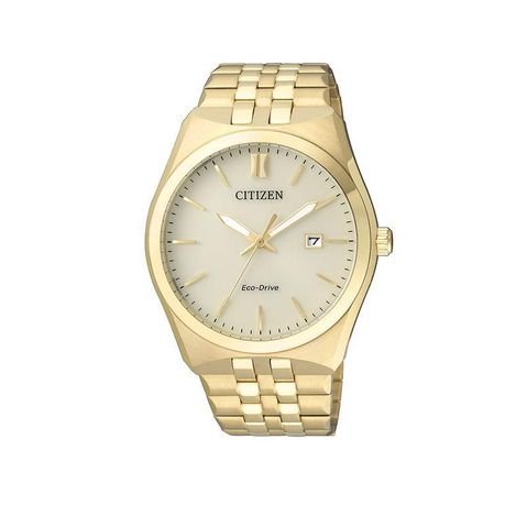 Citizen Eco - Drive Gold Date Dress Watch 
