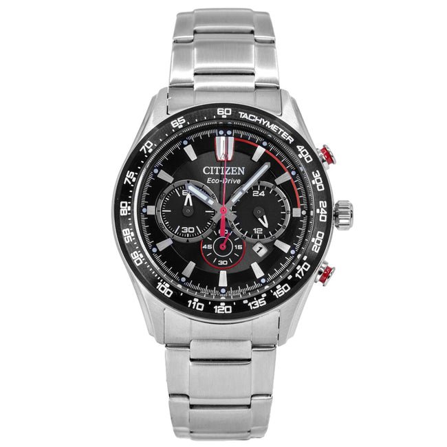 Citizen Men's Chrono Sport Black Dial Eco-Drive