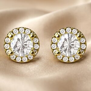 Moissanite Earrings – F5027