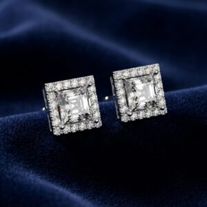 Moissanite Earrings – F5028