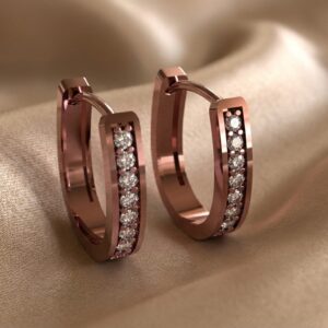 Moissanite Earrings – F6197
