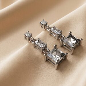 Moissanite Earrings – F6230