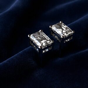 Moissanite Earrings – F6178