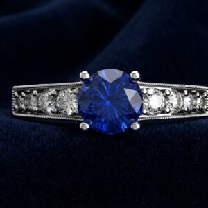 Side Stone Ring – F5537