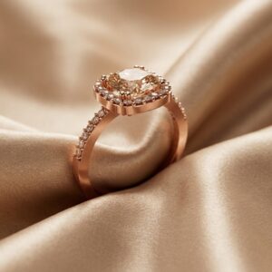 Moissanite Halo Ring – F4183