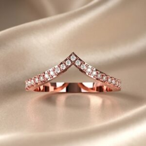 Moissanite Side Stone Ring – F5437